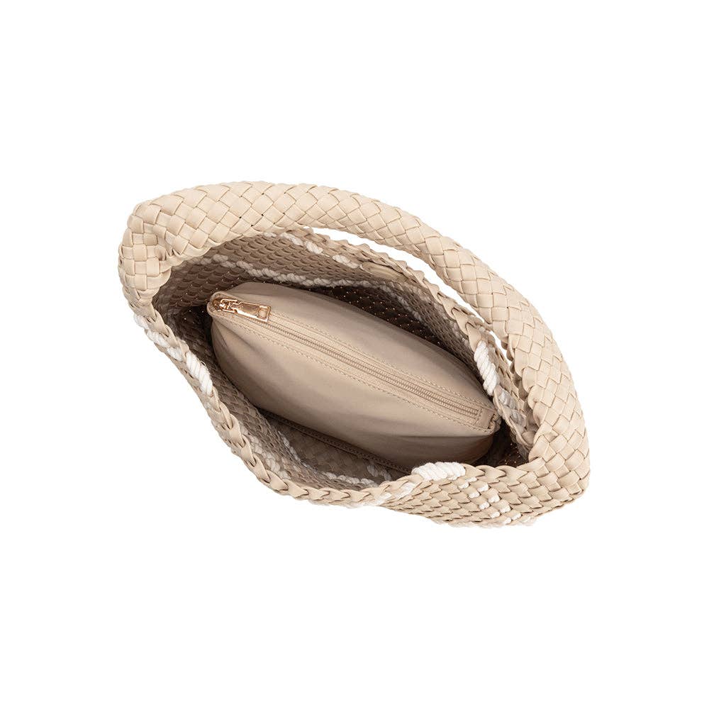Johanna Shoulder Bag- Almond