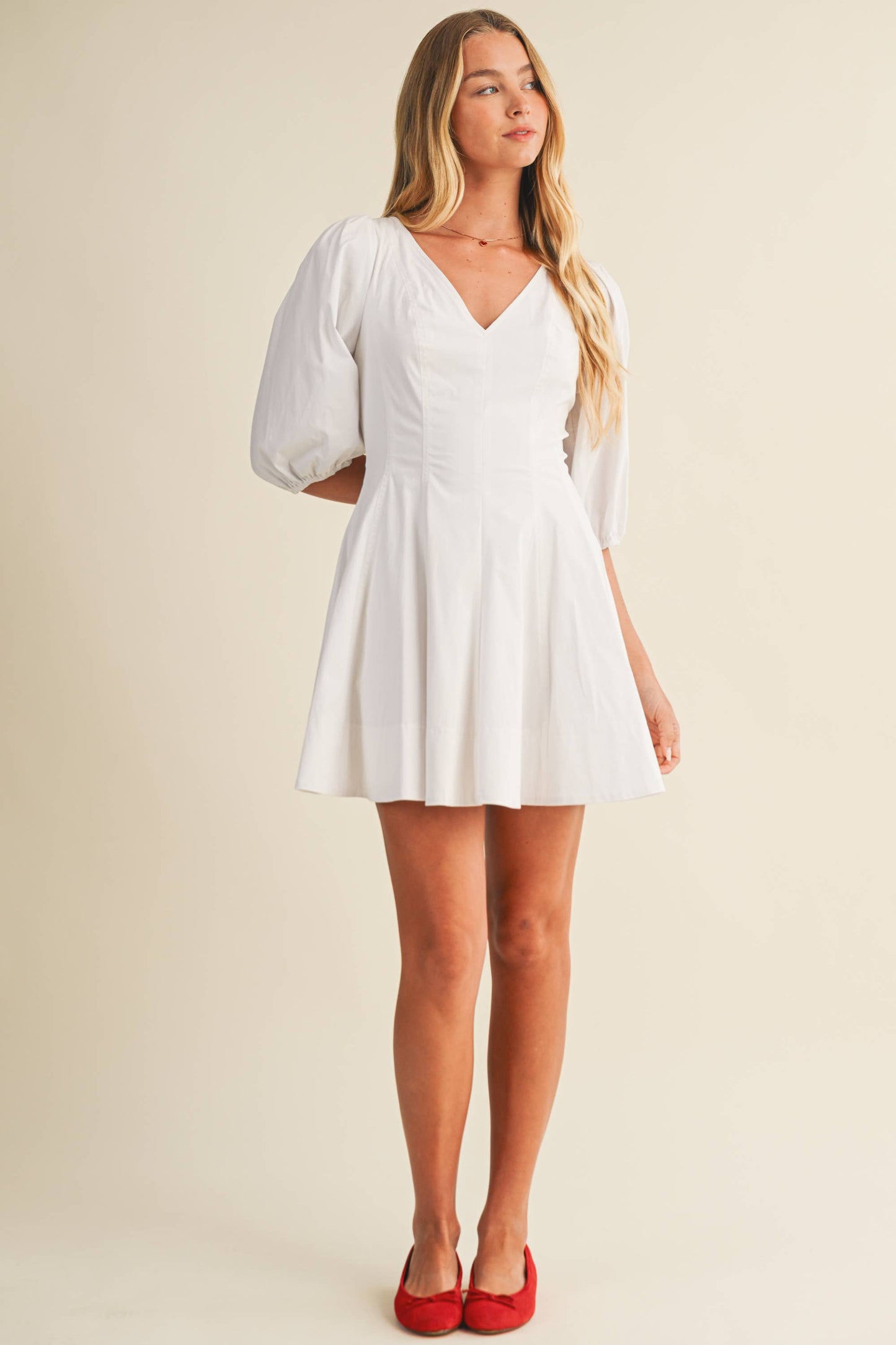 Puff Sleeve Dress