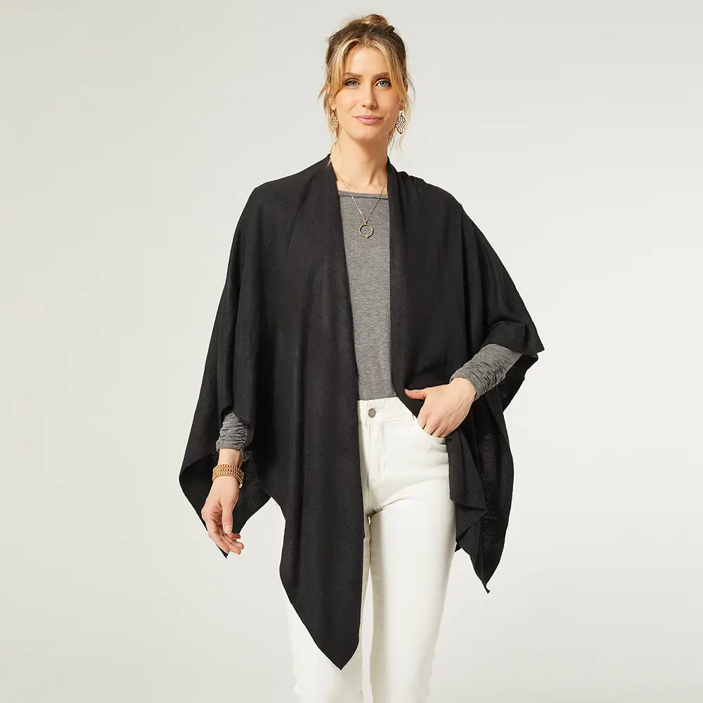 Kiara Lightweight Wrap- Black