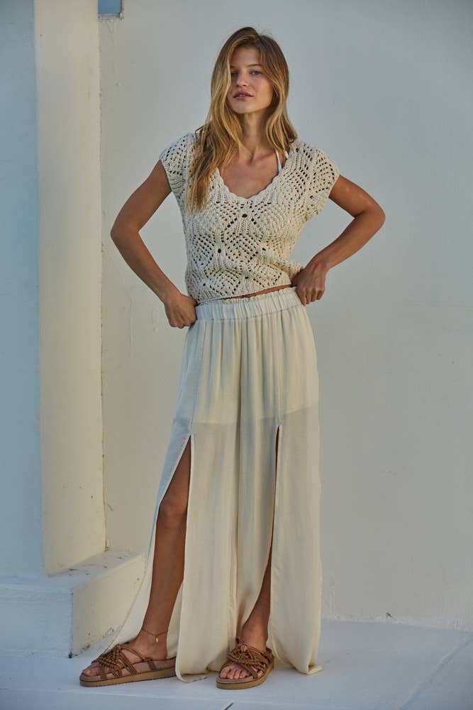 Corrine Crochet Top