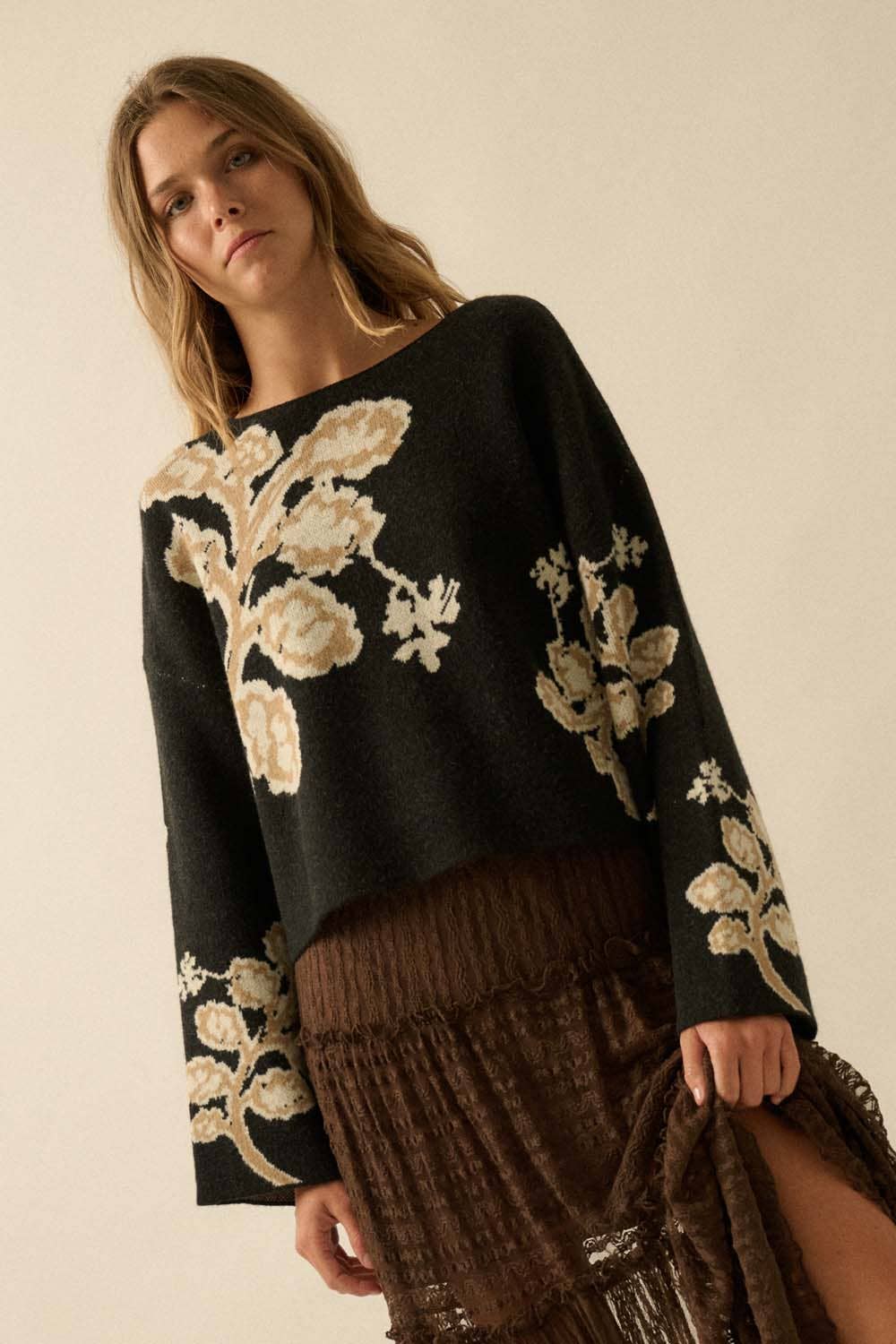 Natural Leaf Sweater