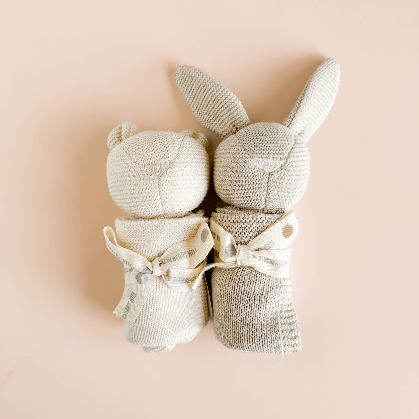 Cream Cotton Lovey Bear