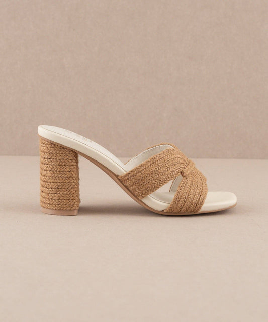 The Santiago | Raffia Summer Heel