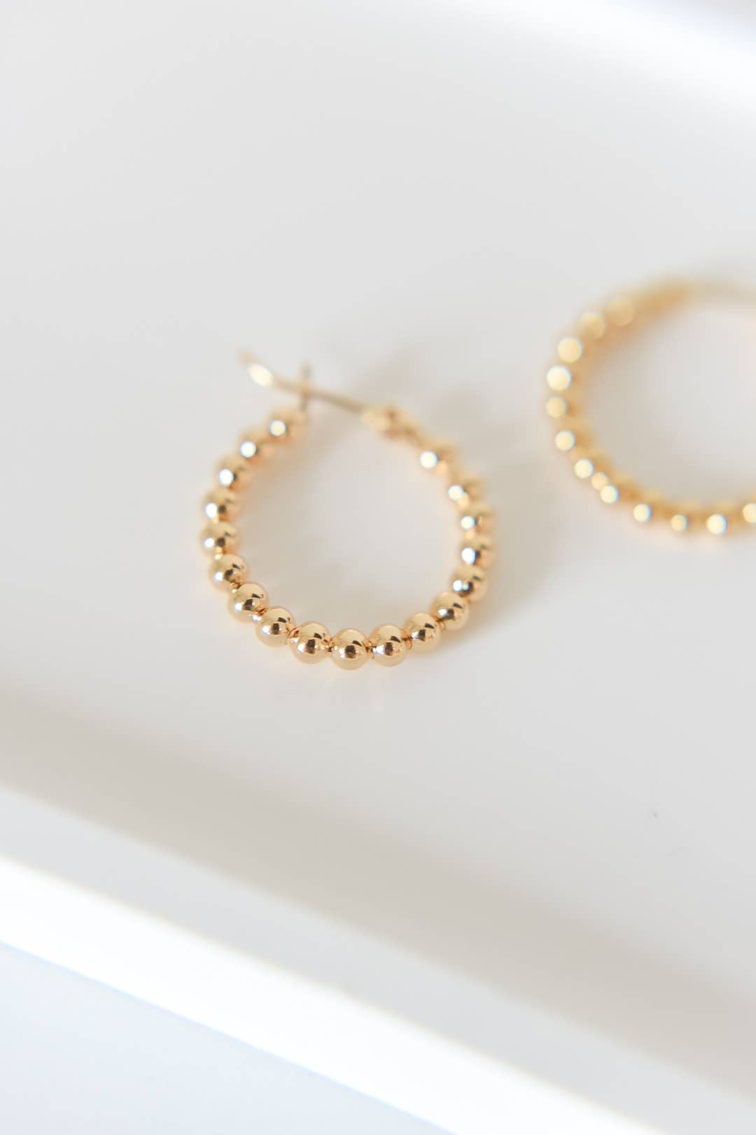 Vivi 18k Gold Plated Hoops