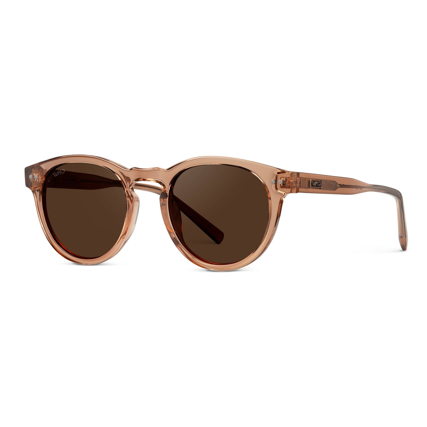 "Ember" Polarized Sunglasses- Light Brown