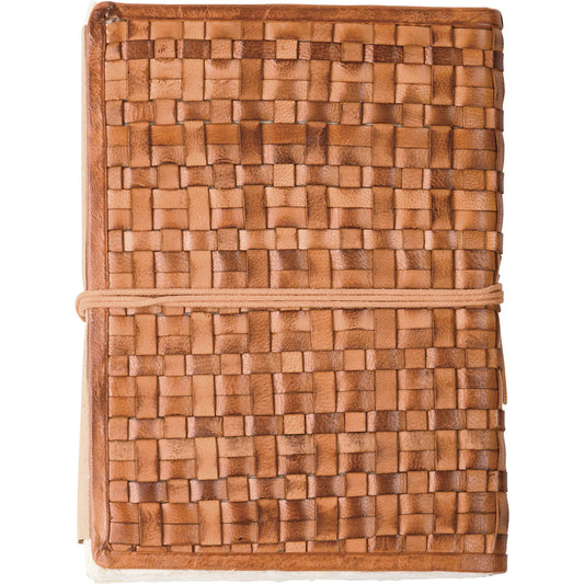 Woven Leather Journal