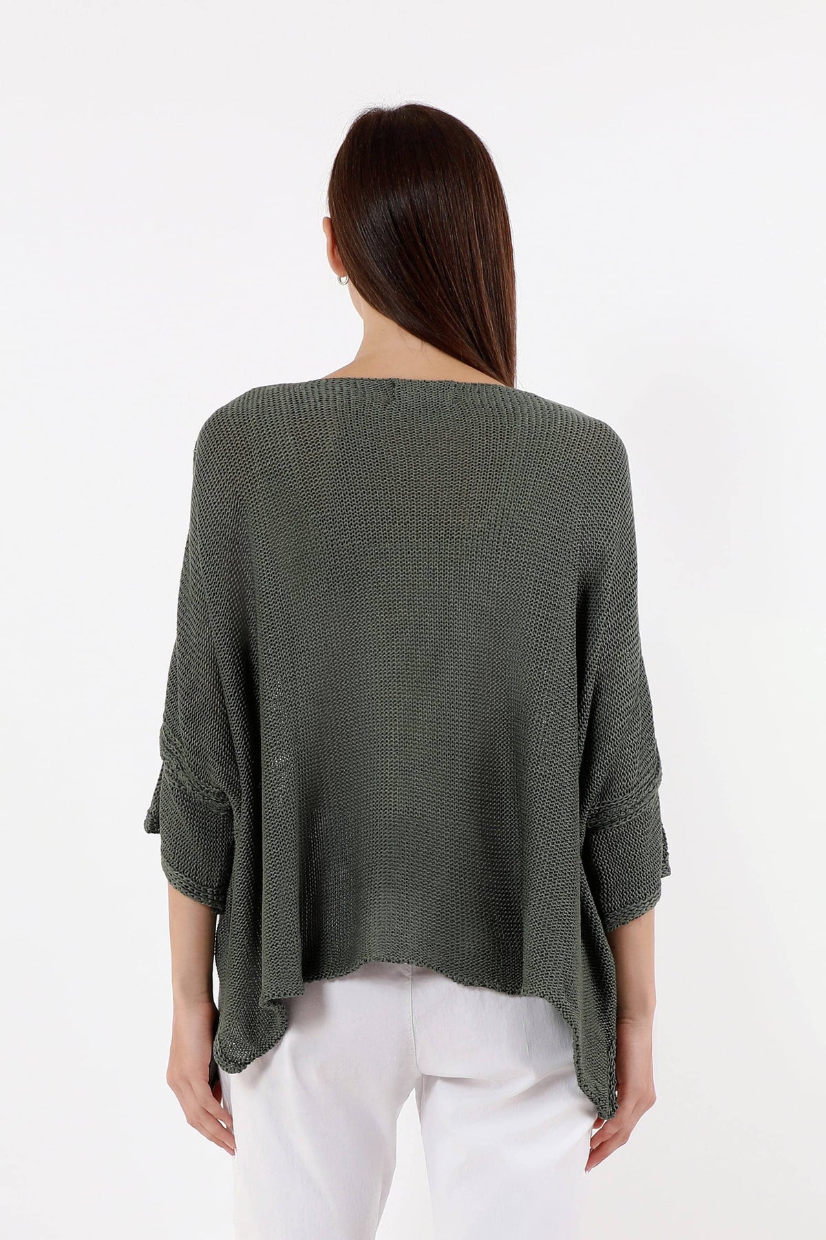Benoite Knit Topper / Forest