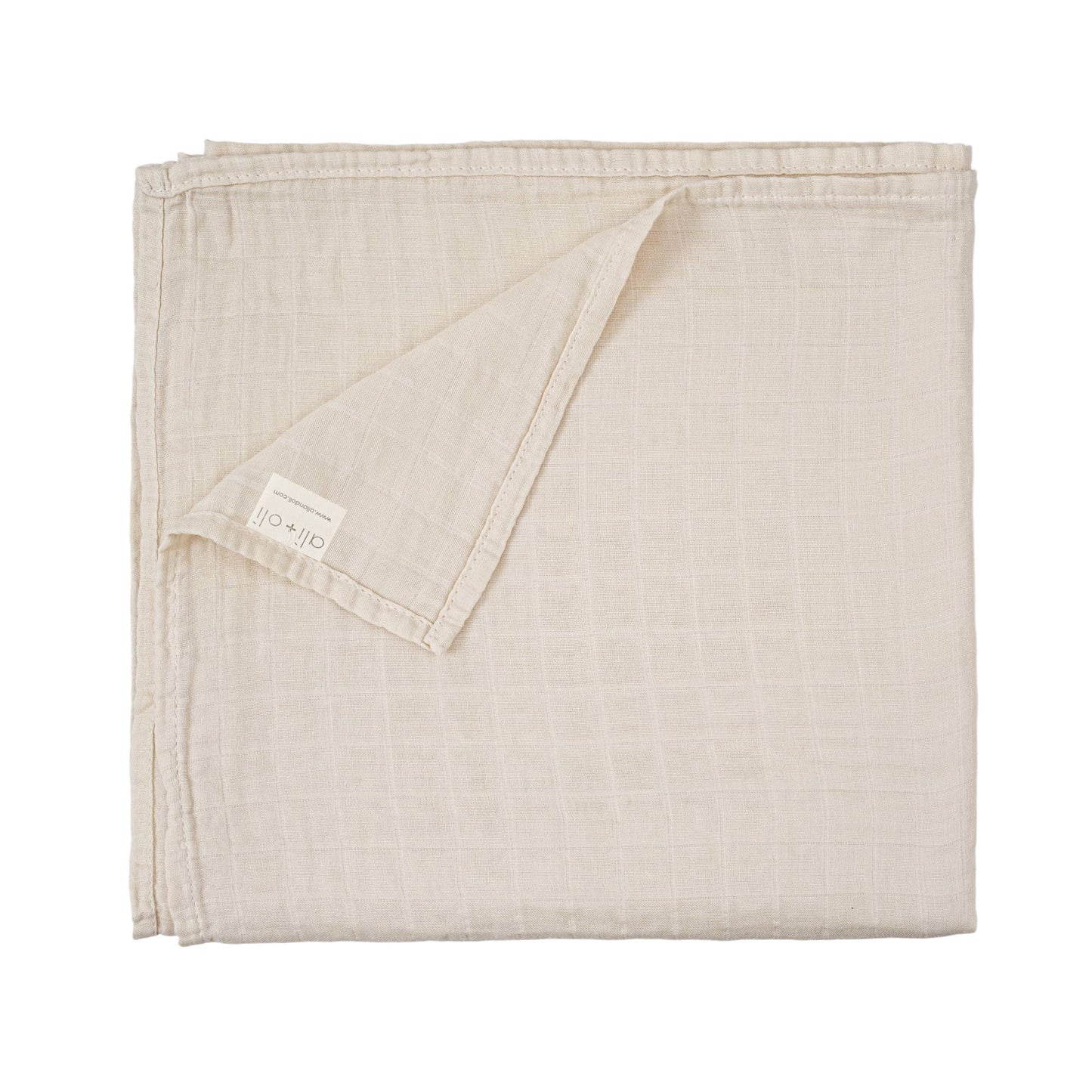 Muslin Swaddle Blanket- Cream
