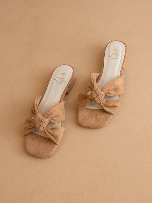 The Kori Almond | Knotted Sandal