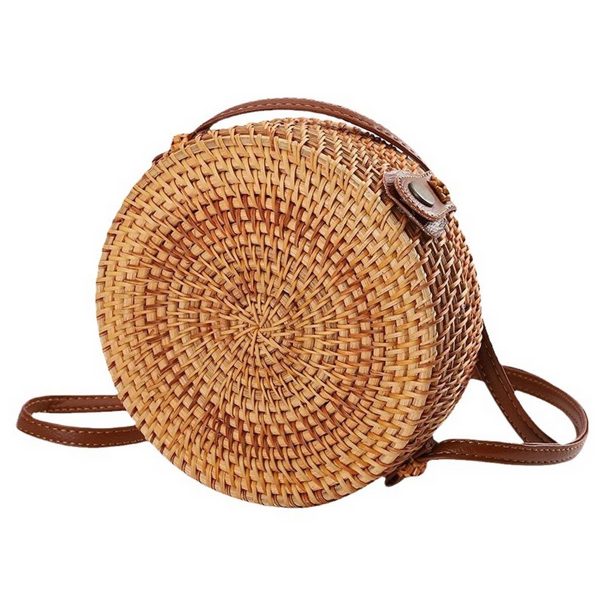 Rattan Crossbody Bag