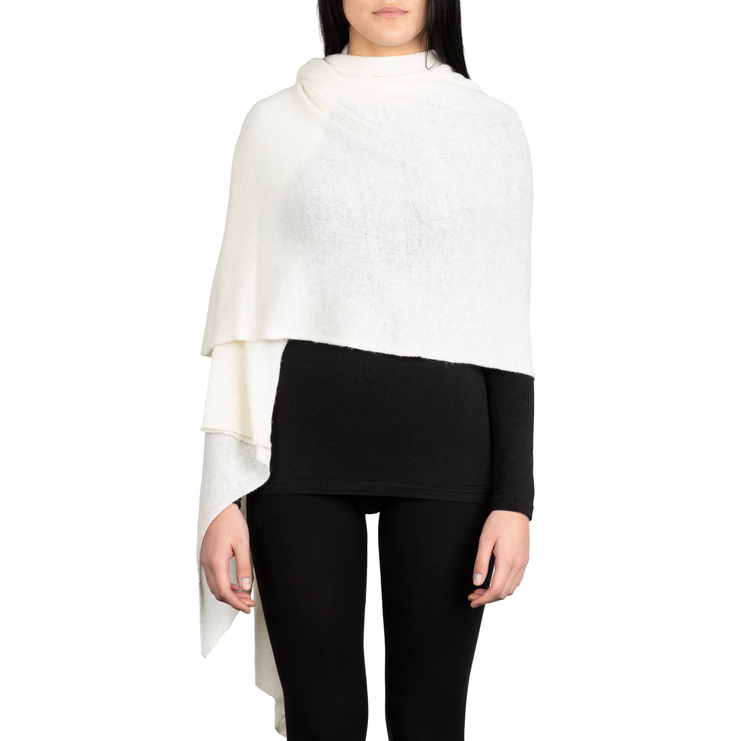 Cashmere Wrap - White
