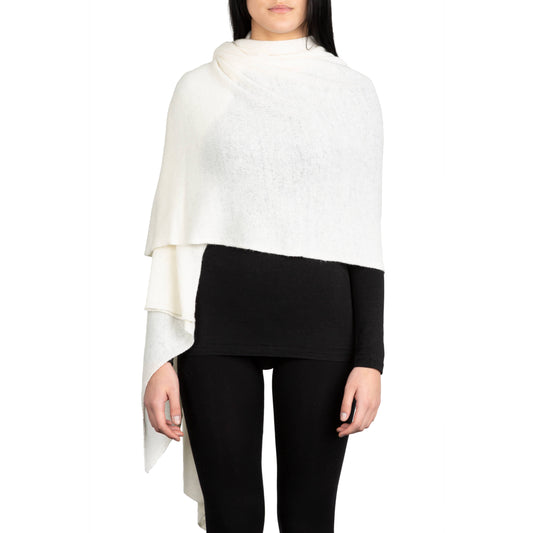 Cashmere Wrap - White