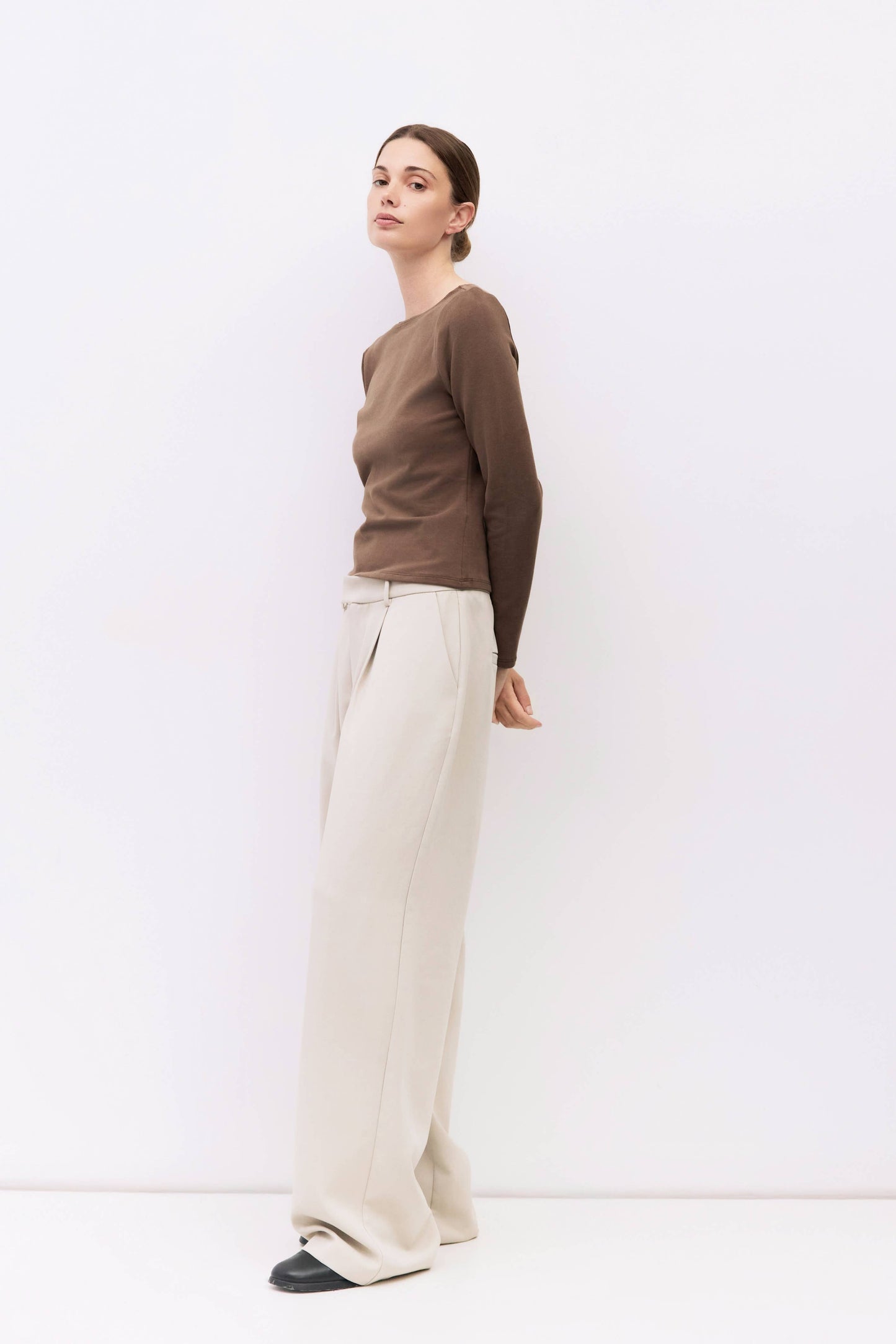 The Martina Top - Brown