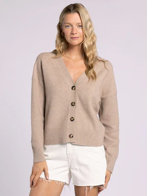 Adley Cardigan - Taupe