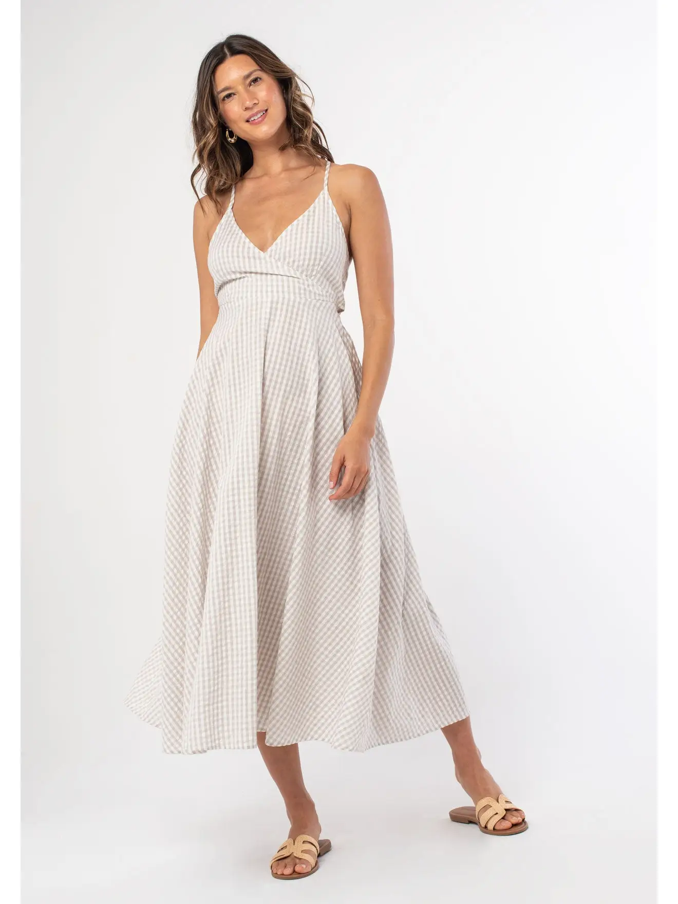 Gen Gingham Dress
