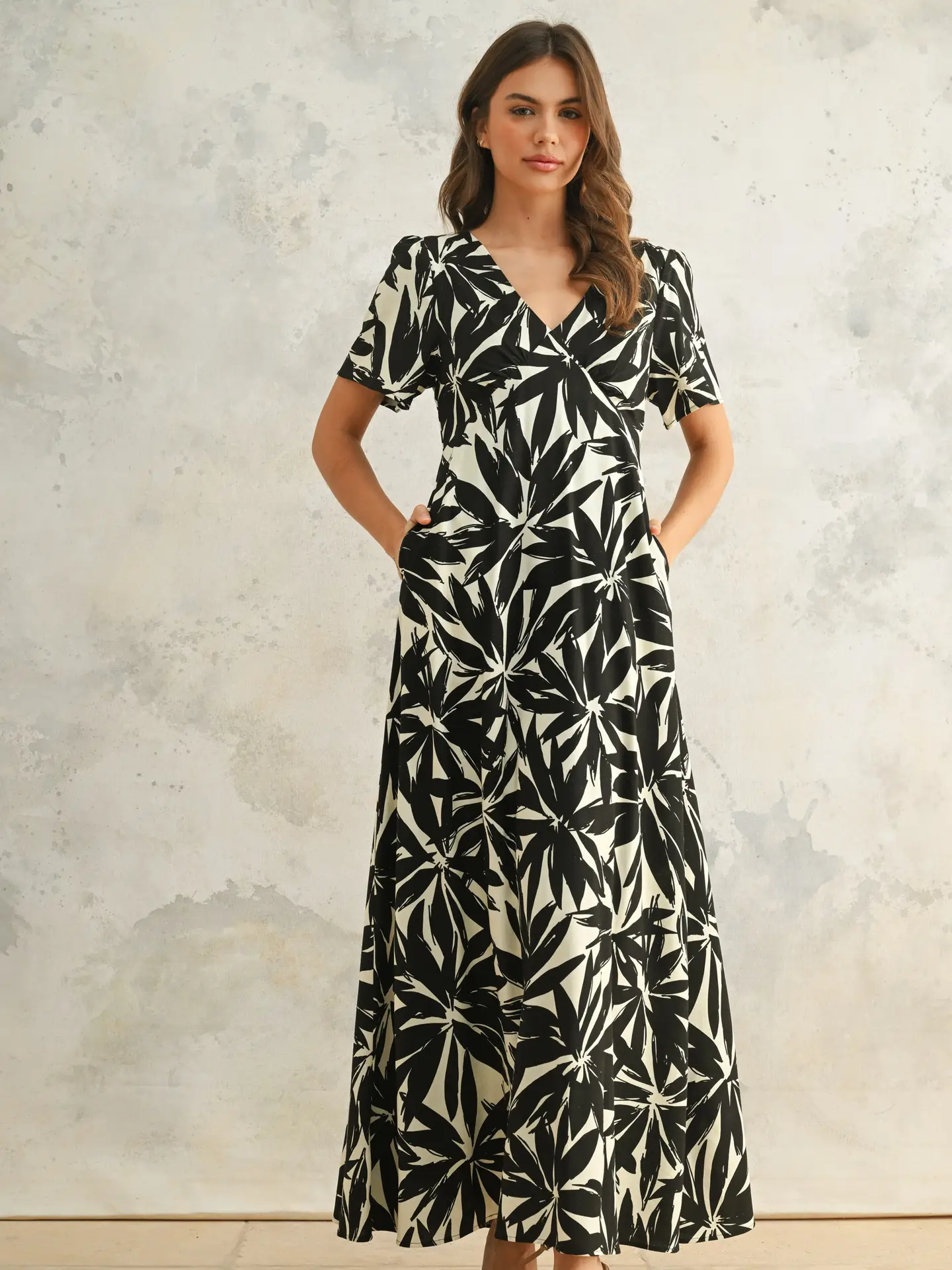 Tia Leaf Dress