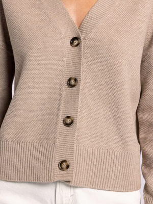 Adley Cardigan - Taupe
