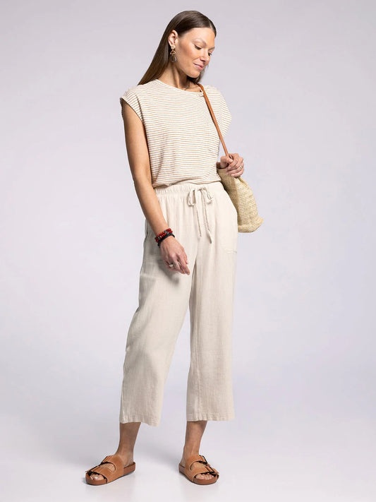 The Lizzy Pant in Taupe
