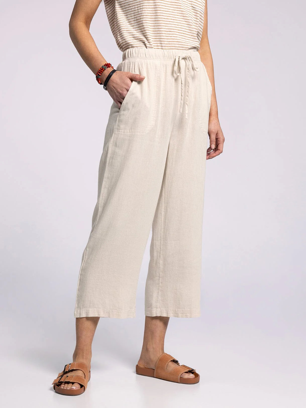 The Lizzy Pant in Taupe