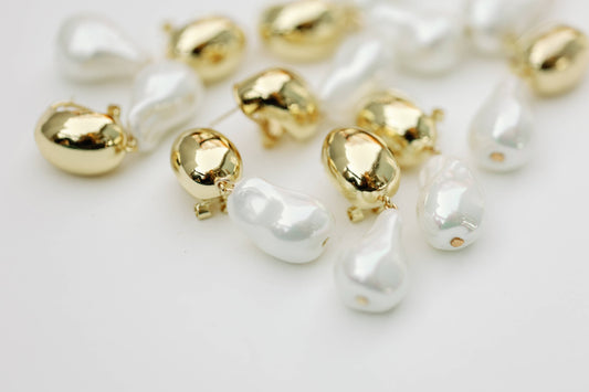 Chunky Pearl Earring