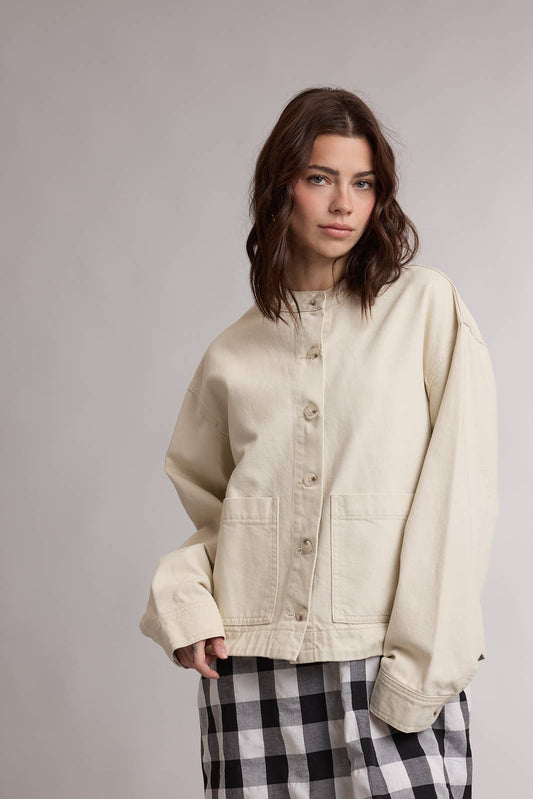 Utility Jacket- Oyster
