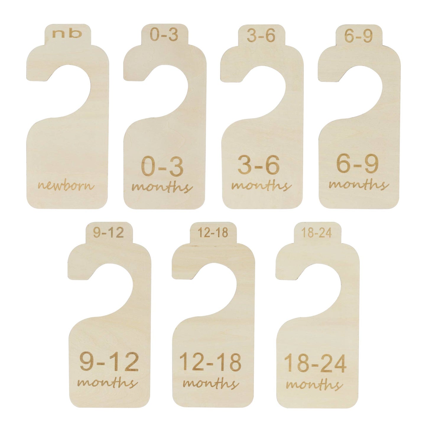 Baby Closet Hanger Dividers