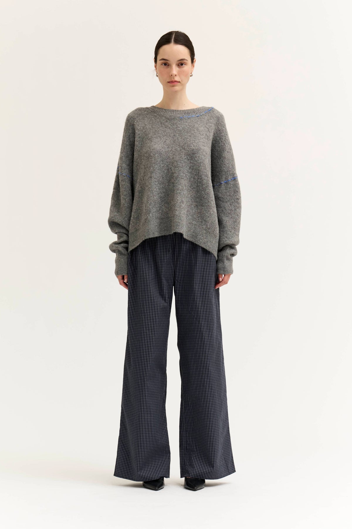 Midnight Gingham Pant