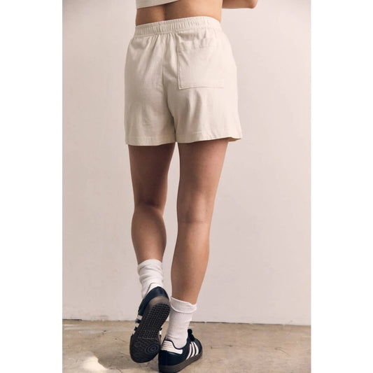Basic Mineral Washed Shorts