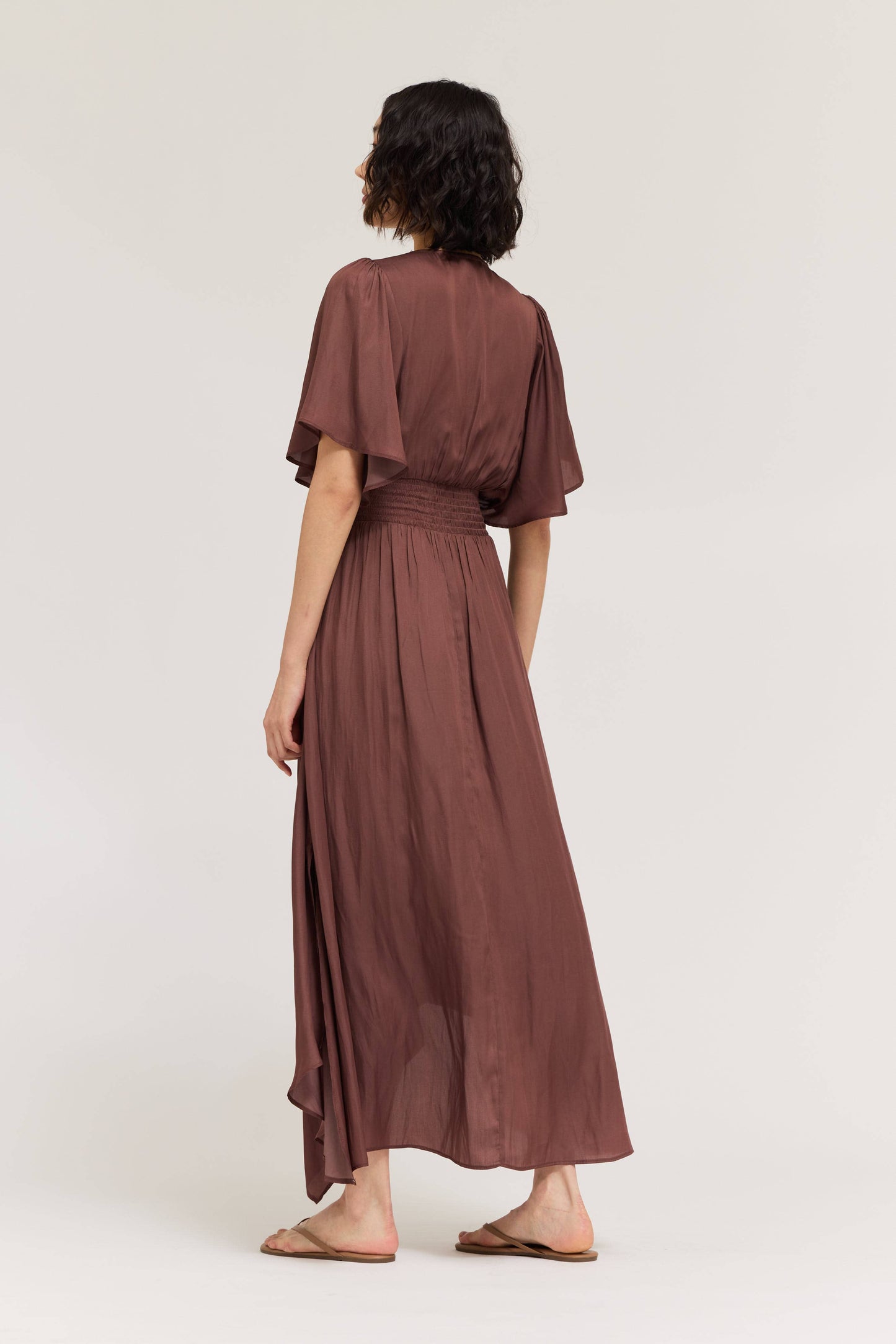 Maxi Dress- Tobacco