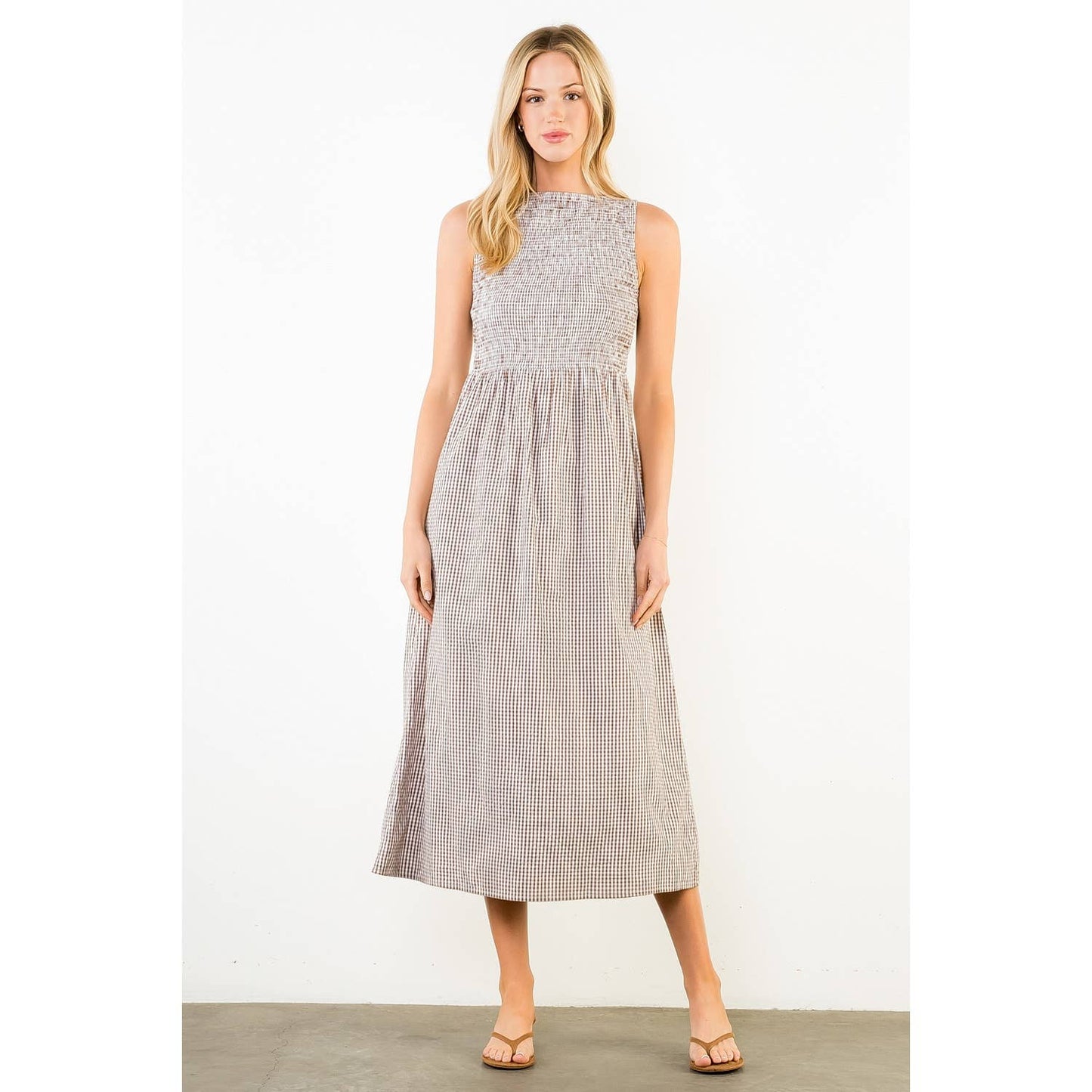 The Hampton Gingham Dress