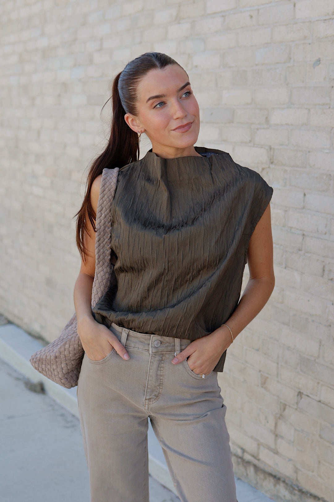 Seer Mock Neck Tank