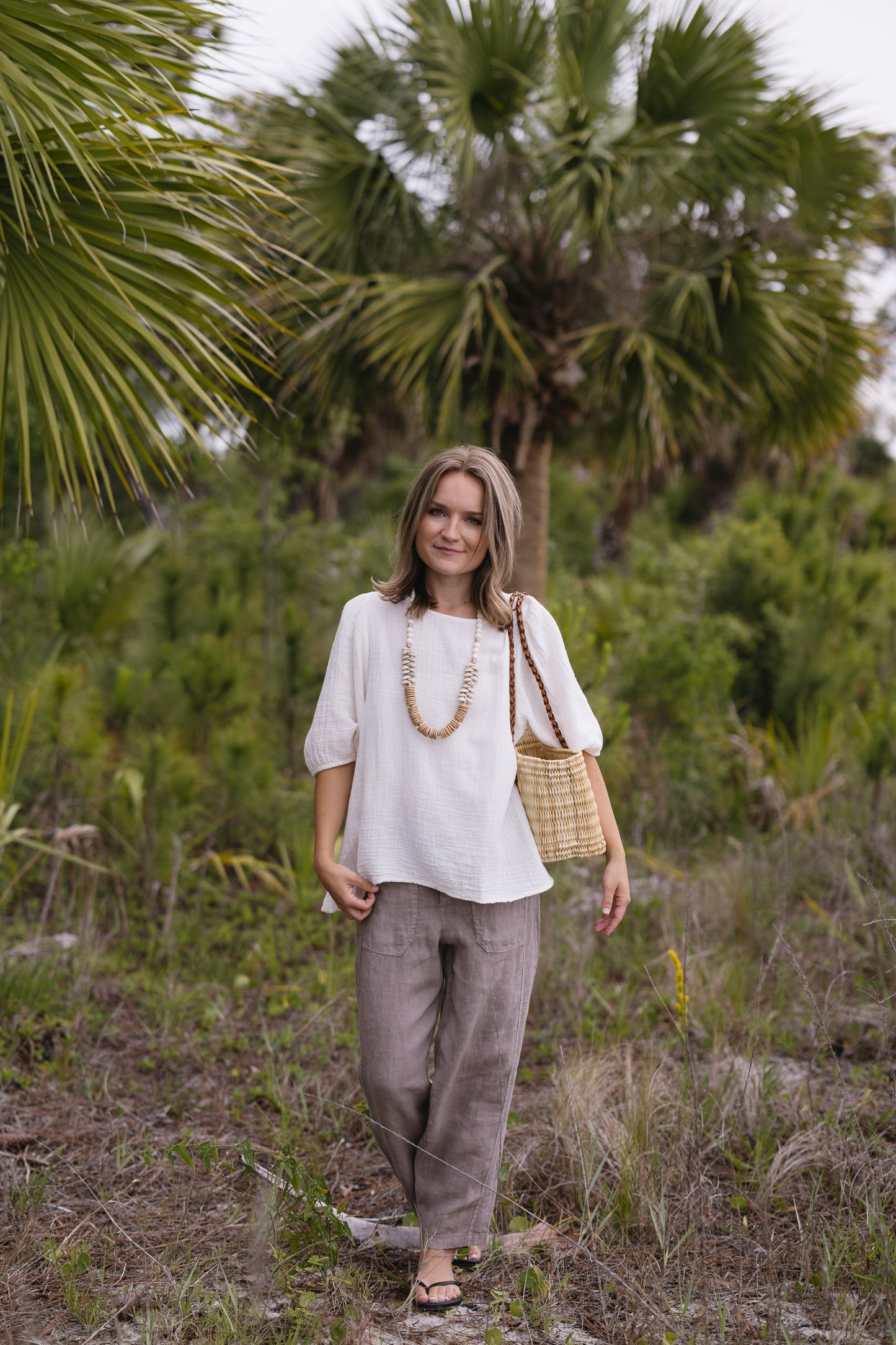 Coralee Cotton Top