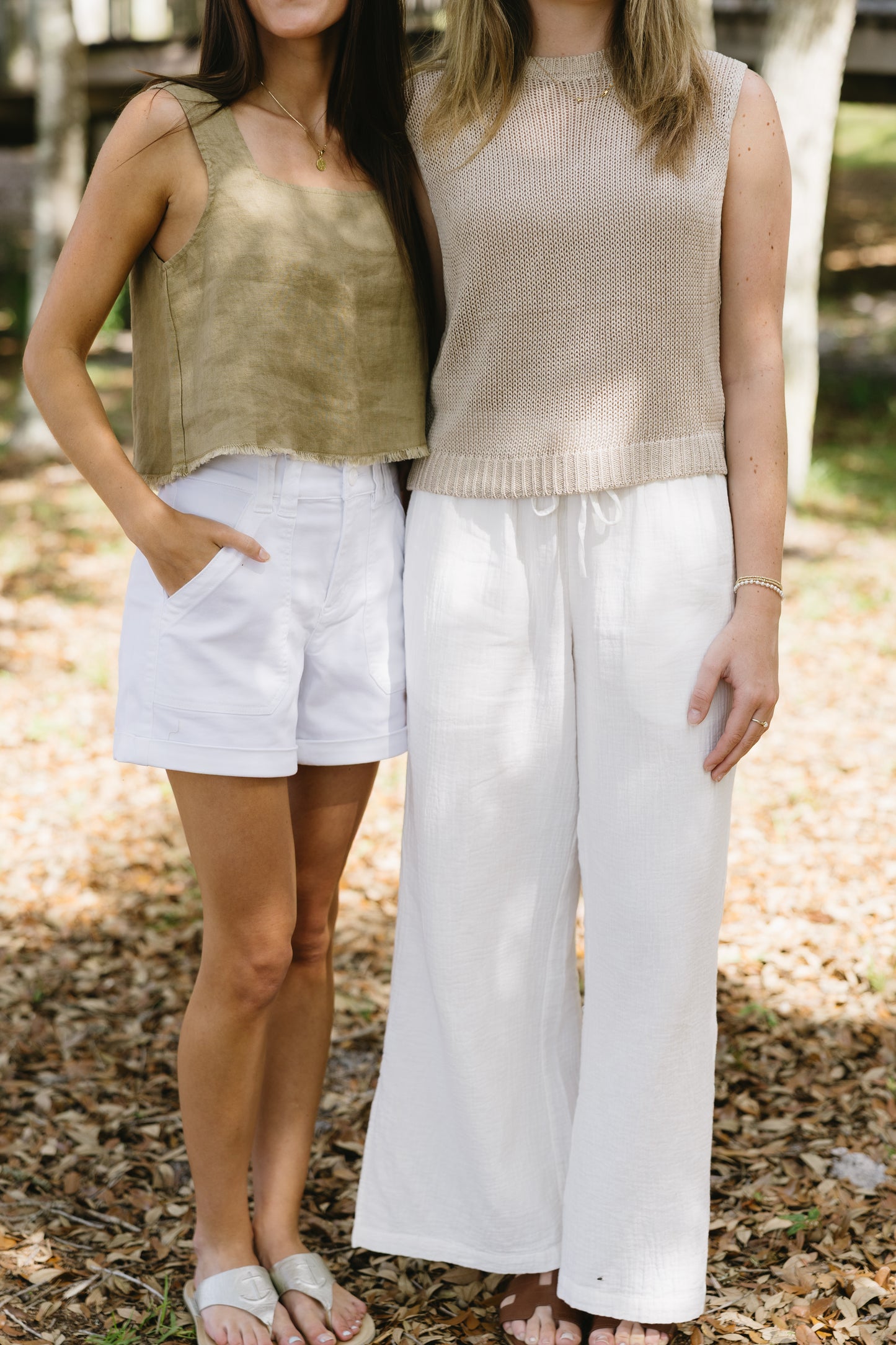 Sleeveless Knitted Top