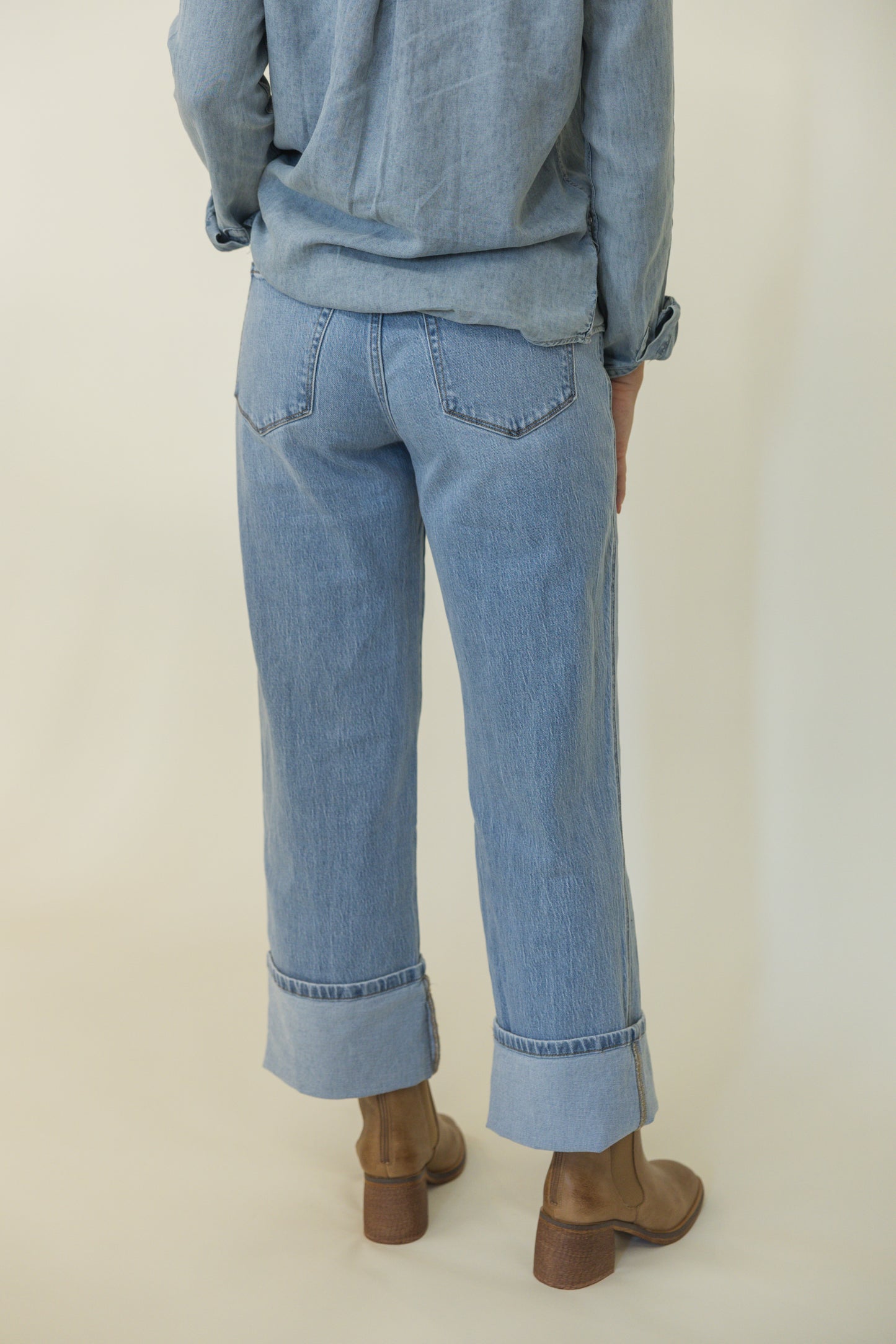 The Gabby Cuffed Jean