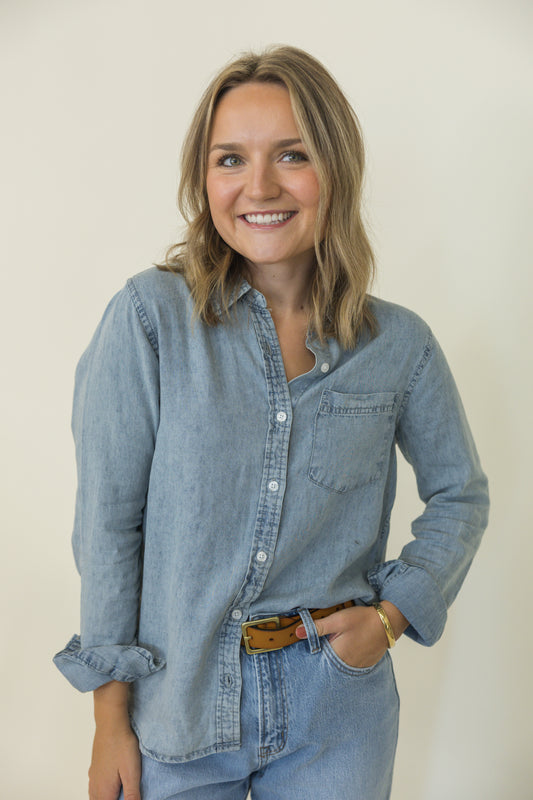 Shay Shirt - Light Wash
