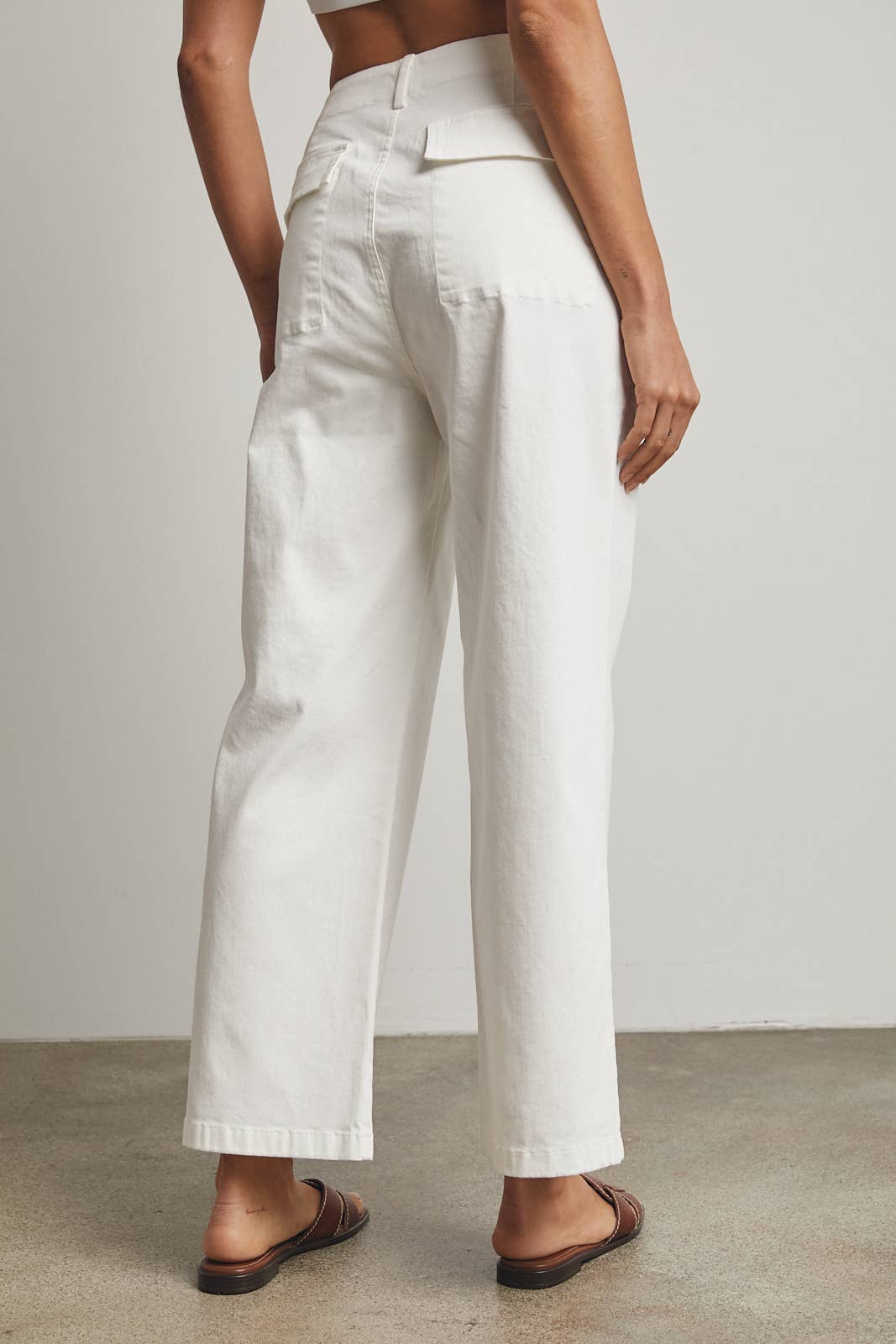 Straight Leg Pocket Pants