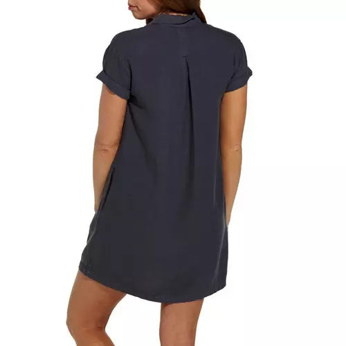 June Dress- Charcoal