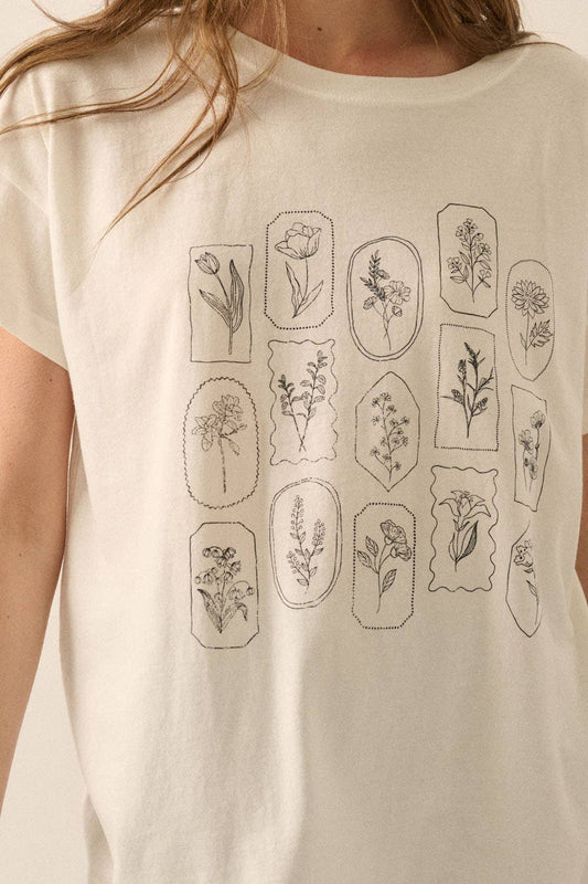 Floral Graphic Tee
