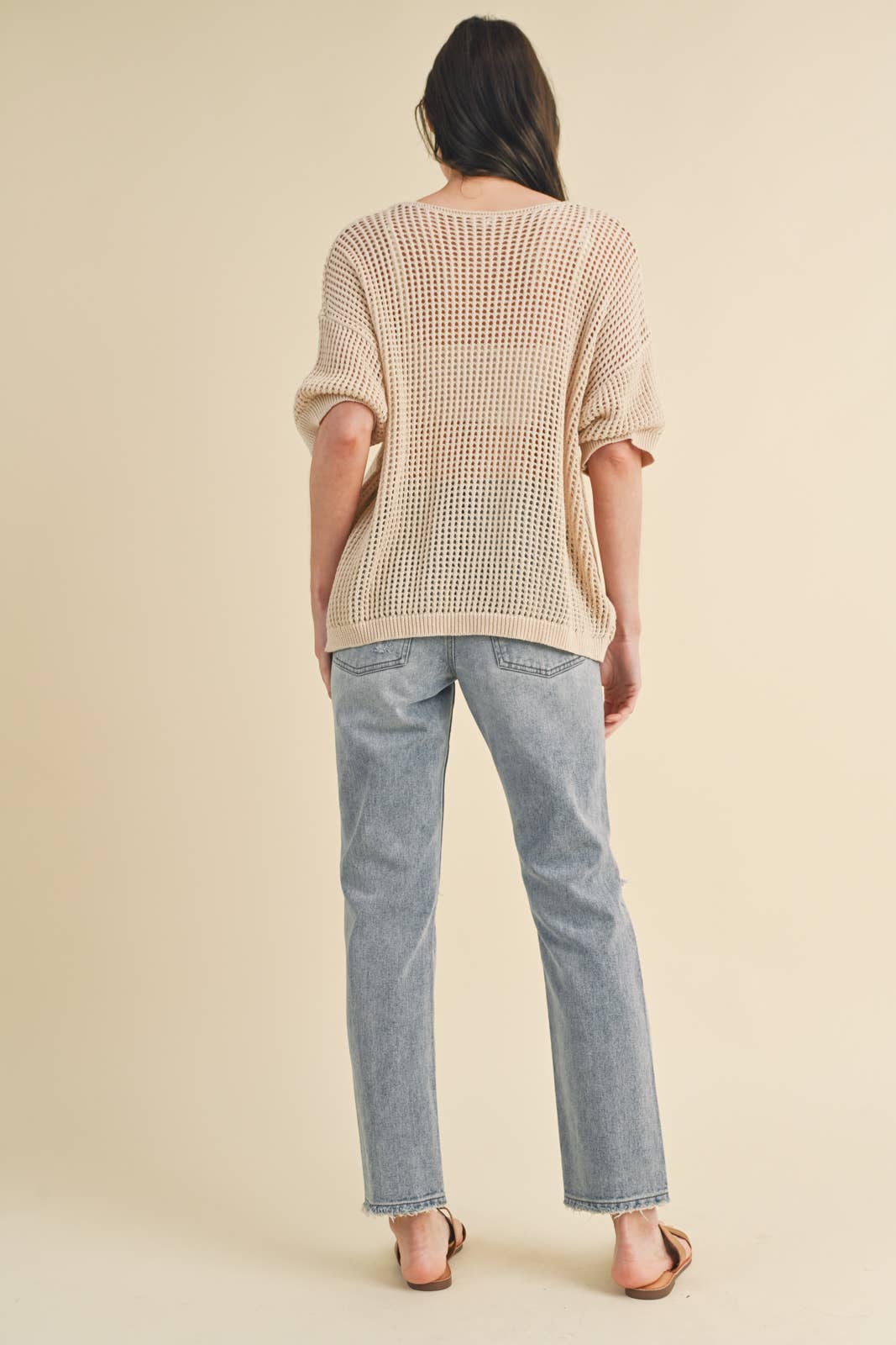 Drop Shoulder Sweater
