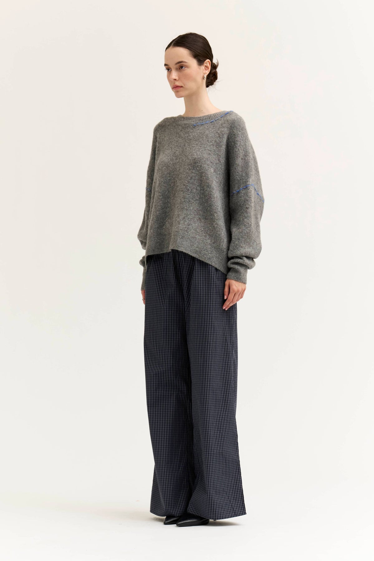 Midnight Gingham Pant