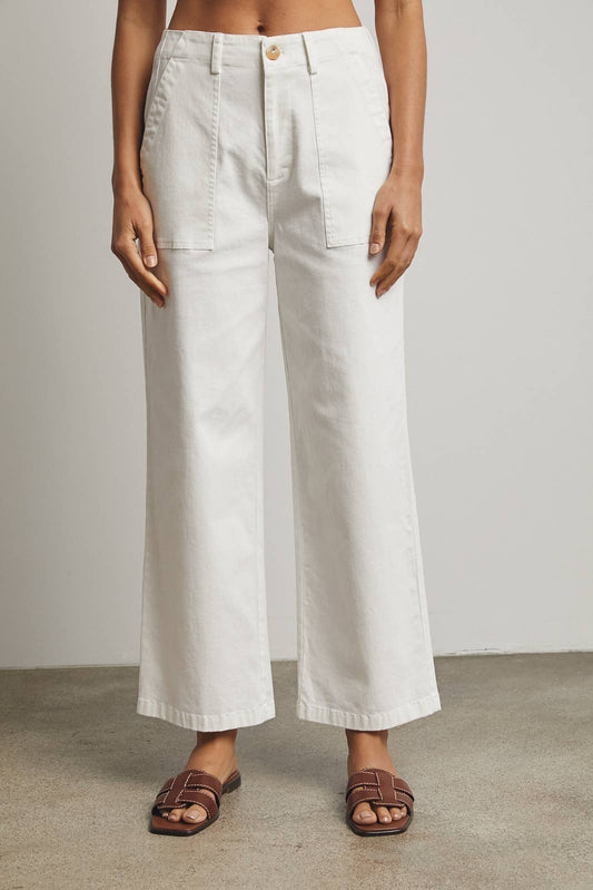 Straight Leg Pocket Pants