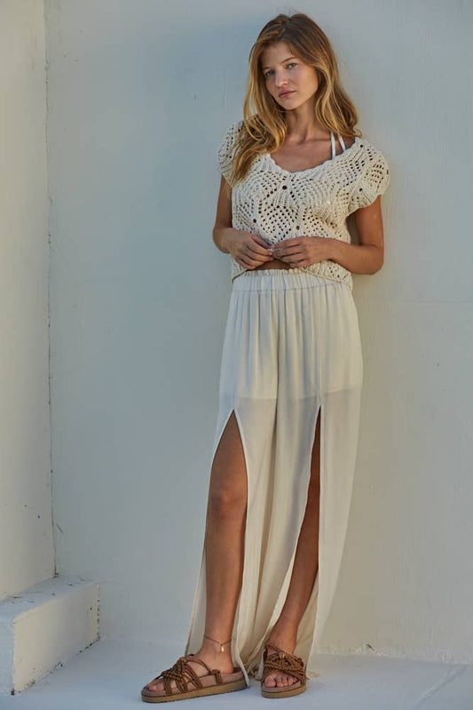 Corrine Crochet Top