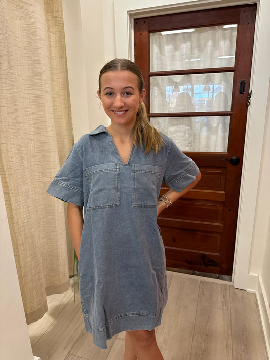 Demi Denim Dress