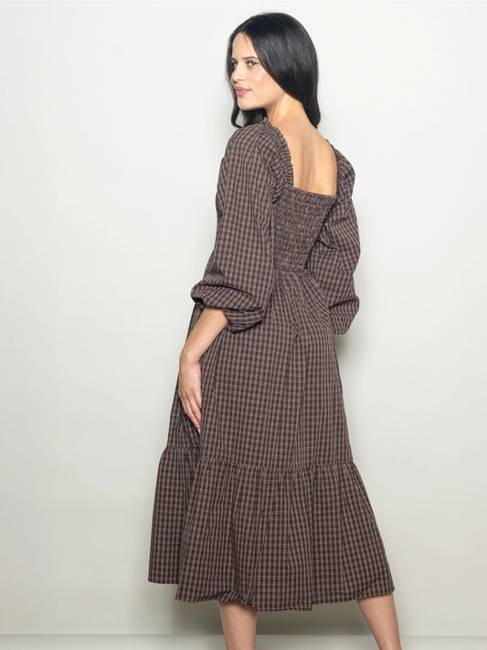 Rowan Smocked Midi Dress