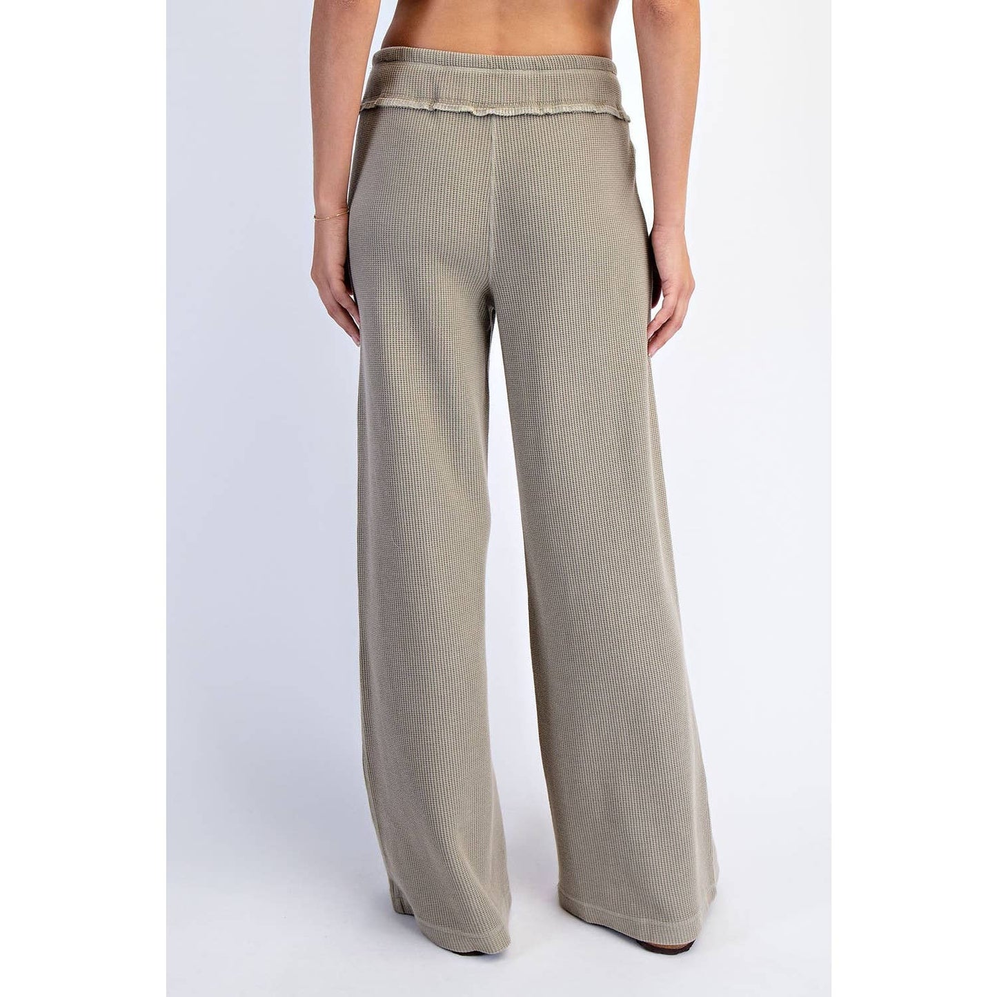 Mineral Washed Pant- Muted Olive