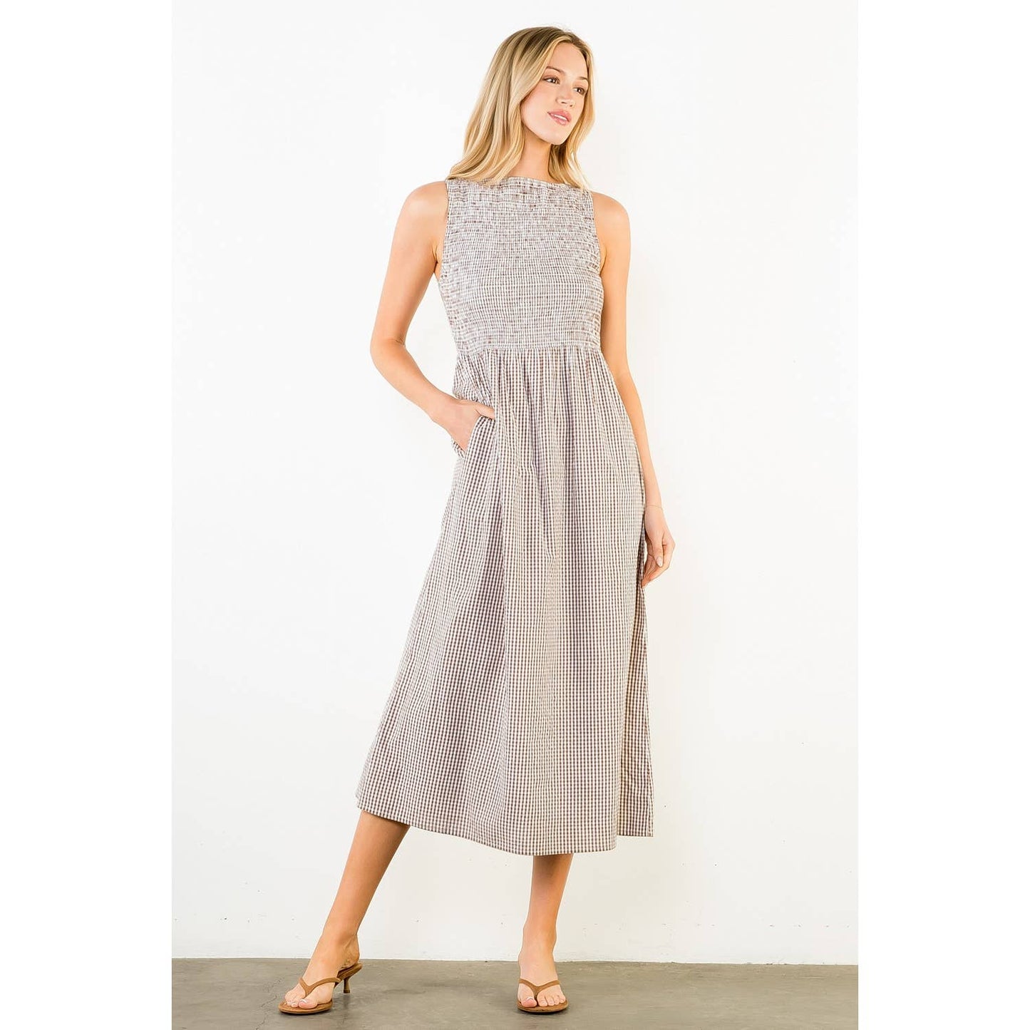 The Hampton Gingham Dress