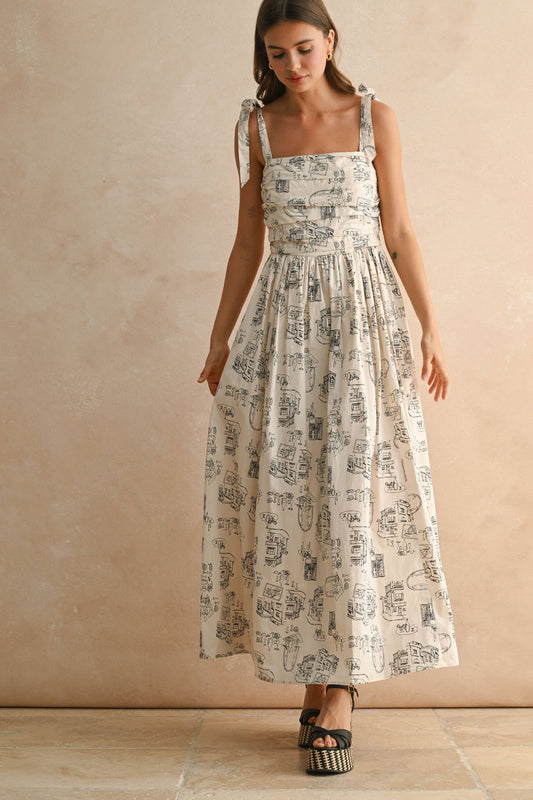 Town Print Maxi