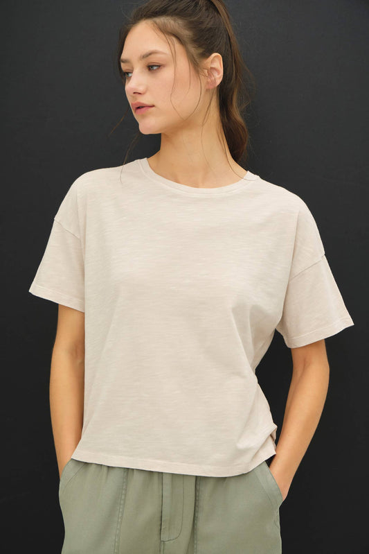 Boxy Crop Tee