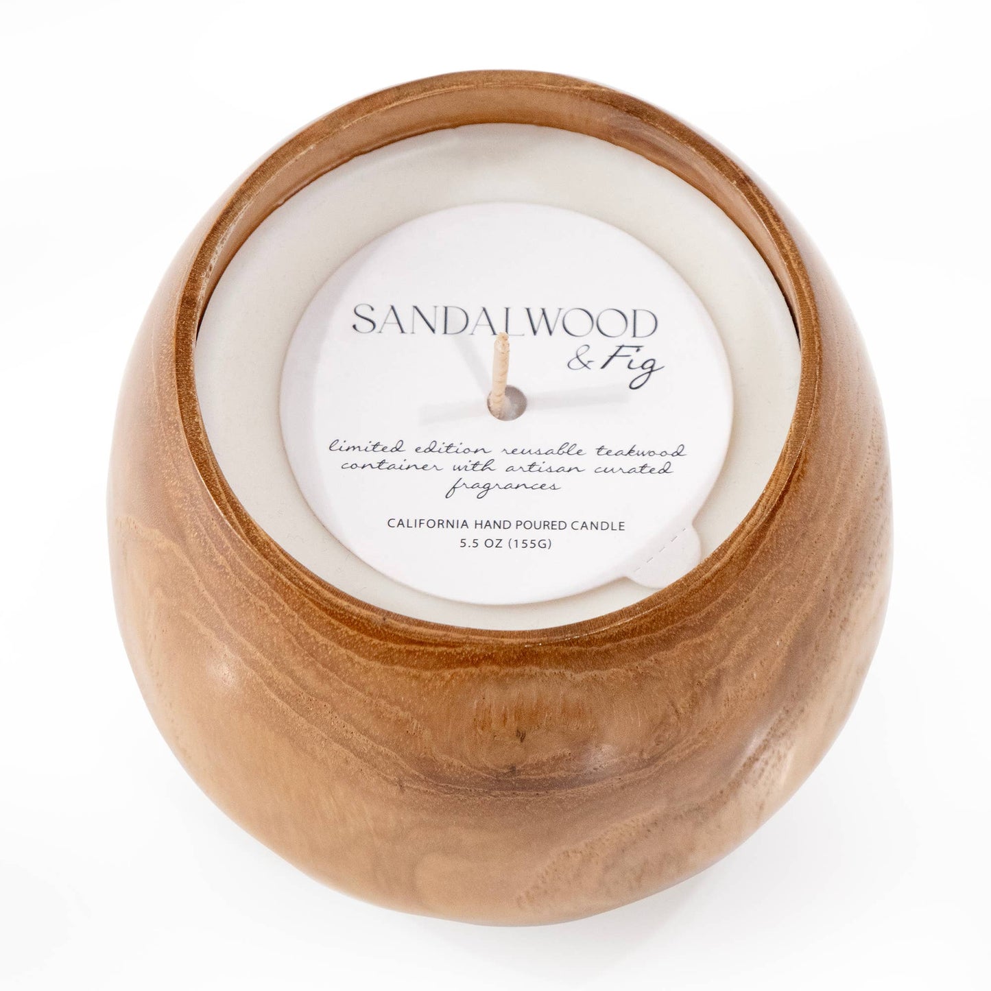 Petite Teakwood Candle