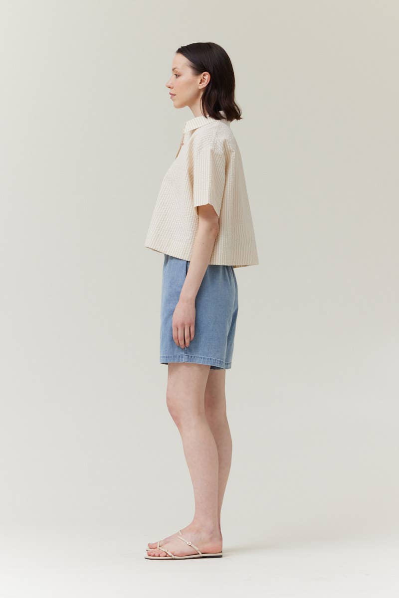 Sheri Cropped Shirt